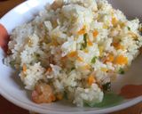 炊飯器で炊くシーフードピラフ風作り方9写真
