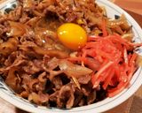 生姜のきいてる美味しい牛丼作り方7写真