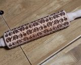 クッキーローラーを使用した型抜きクッキー作り方1写真