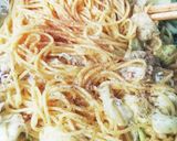 ぶっこみ☆しらすとキャベツのパスタ♪作り方3写真