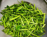 無水#えごまの茎できゃらぶき風作り方1写真