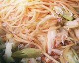 ぶっこみ☆しらすとキャベツのパスタ♪作り方4写真