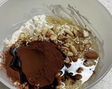 オートミール入りココアパウンドケーキ作り方3写真