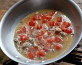 糖質制限！鯖とトマトの大葉レモンパスタ作り方2写真