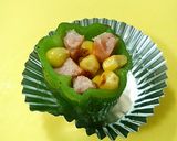お弁当用　かわいい花形ピーマンカップ♪作り方5写真