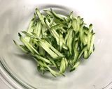 野菜とハム卵の中華サラダ作り方2写真
