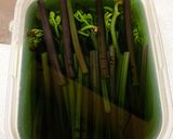 わらびで春の山菜サラダ 今年の改良版作り方3写真