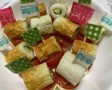 弁当おかず　カプレーゼ風ピック作り方3写真