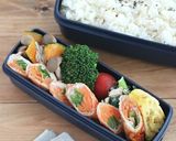 にんじんとピーマンの豚巻きケチャソース作り方5写真