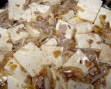 豆腐と薄切り豚肉とかぶら　ザーサイ炒め煮作り方6写真