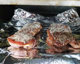 ランチに簡単トマト薫る鶏の香草パン粉焼き作り方9写真