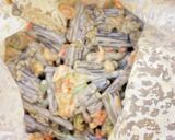 わらびで春の山菜サラダ 今年の改良版作り方10写真