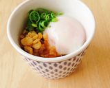 【卯月製麺】温玉たぬき蕎麦作り方3写真