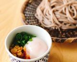 【卯月製麺】温玉たぬき蕎麦作り方4写真