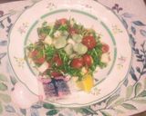 野菜盛り沢山！鰹のたたきのサッパリサラダ作り方1写真