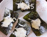 ぱぱっとおやつに のりチーズ作り方3写真