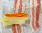 人参とポテトの豚バラ肉巻き^^作り方4写真