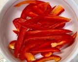 パプリカとポテトの豚バラ肉巻き^^作り方2写真