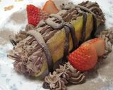 簡単チョコバナナオムレット作り方5写真