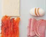母の日に。サンドイッチケーキ作り方1写真