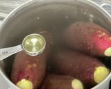さつま芋　茹で鍋ベタベタ汚れ知らず作り方1写真