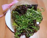 生ハムとチーズのブーケサラダ作り方6写真