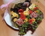 生ハムとチーズのブーケサラダ作り方7写真