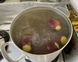 さつま芋　茹で鍋ベタベタ汚れ知らず作り方3写真