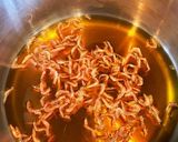ナス・野菜の焼き浸し♫桜エビ入り麺つゆで作り方4写真