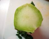 ブロッコリーの芯とコーンの味噌バター炒め作り方2写真