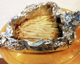 簡単うまい　えのきバター　ホイル焼き作り方4写真