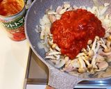 チキンのトマトクリーム煮ライス作り方6写真