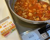 チキンのトマトクリーム煮ライス作り方8写真