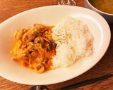 チキンのトマトクリーム煮ライス作り方10写真