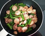 エビとアスパラのさっぱり炒め作り方4写真