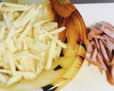 じゃが芋とウインナーのとろ～りチーズ焼き作り方1写真