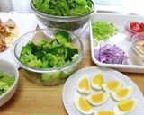 ジューシー鶏むね肉のコブサラダ作り方7写真