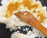 簡単♫カレーピラフのフライドエッグのせ作り方6写真