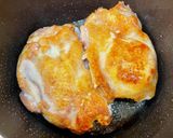 鳥もも肉好き必見。焼いて茹でてホロホロ肉作り方3写真