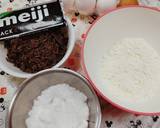 ビターチョコで作るシホンケーキ作り方1写真