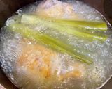 鳥もも肉好き必見。焼いて茹でてホロホロ肉作り方5写真