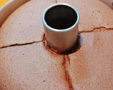 ビターチョコで作るシホンケーキ作り方10写真