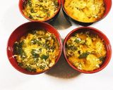 ほうれん草のかき玉汁作り方7写真