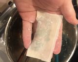野菜海老ワンタンスープ作り方8写真