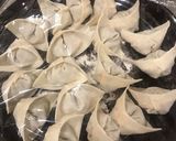 野菜海老ワンタンスープ作り方10写真