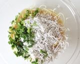 混ぜるだけで簡単【しらすの白だしパスタ】作り方4写真
