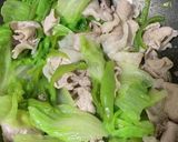 簡単。豚肉とレタスのレモン炒め作り方3写真