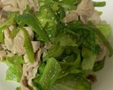 簡単。豚肉とレタスのレモン炒め作り方4写真