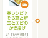 春レシピ♪そら豆と新玉とエビのかき揚げ作り方16写真