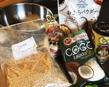 大豆ミートでグラノーラ作り方1写真